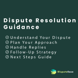Dispute Resolution Guidance